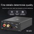 DA580 Digital Audio Converter 384K Audio Decoding Adapter Audio Digital Sound Decoder Converter For Game Console Computer US plug