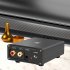 DA580 Digital Audio Converter 384K Audio Decoding Adapter Audio Digital Sound Decoder Converter For Game Console Computer US plug
