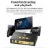 DA720 5 1CH Audio Digital Sound Decoder Converter AC3 Audio Adapter Decoder Wireless Audio Adapter with RC US Plug