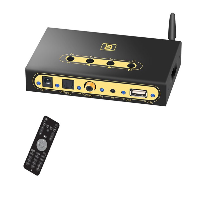 DA720 5.1CH Audio Digital Sound Decoder Converter AC3 Decoder Wireless Audio Adapter