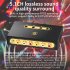 DA720 5 1CH Audio Digital Sound Decoder Converter AC3 Audio Adapter Decoder Wireless Audio Adapter with RC US Plug