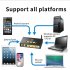 DA720 5 1CH Audio Digital Sound Decoder Converter AC3 Audio Adapter Decoder Wireless Audio Adapter with RC US Plug