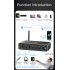 DAC310B Digital To Analog Audio Converter V5 3 Receiver Transmitter Coaxial Optical Bypass Aux Jack USB Multi mode Input Eu plug