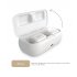 DACOM GF8 Bluetooth Earphone with Mic True Wireless Stereo Earbuds with Charging Box Mini Earpiece for Smartphone White 