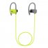 DACOM P7 Bluetooth Headphones Sports Ear Hook Wireless Headset with Mic Stereo Earphones for Smartphone   Green Gray