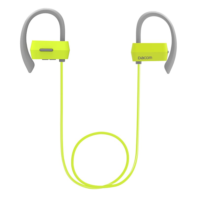 Original DACOM P7 Bluetooth Headphones Green Gray