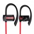 DACOM P7 Bluetooth Headphones Sports Ear Hook Wireless Headset with Mic Stereo Earphones for Smartphone   Black Red