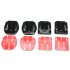 DAZZNE 7 In  1 action camera accessories kit has everything you need for taking your camera with you on your bike  Compatible with GoPro Hero and SJCAM cameras
