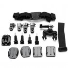 DAZZNE 7 In  1 action camera accessories kit has everything you need for taking your camera with you on your bike  Compatible with GoPro Hero and SJCAM cameras