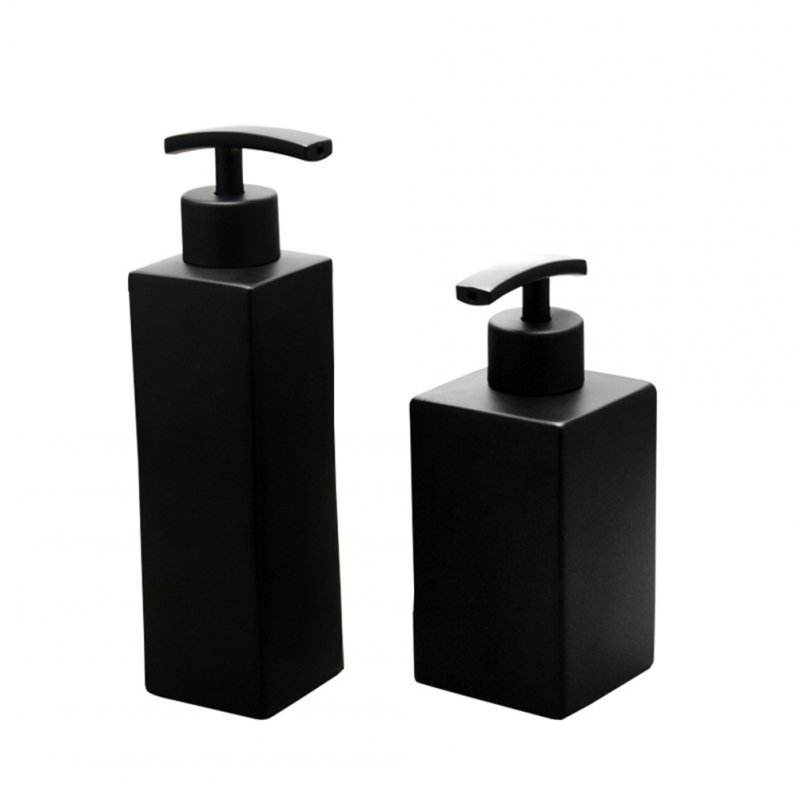Bathroom Refillable Soap Dispenser 304 Stainless Steel Shower Gel Shampoo Lotion Hand Washing Detergent Bottle 