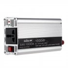 DC 12V to AC 110V Portable Car Power Inverter Charger Converter Adapter 1000W White