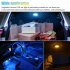 DC 5V 4w 400lm Car Reading Light Usb Rechargeable Led Ceiling Dome Lamp Wireless Interior Lighting Lights black