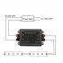 DC12 24V LED Single Color Dimmer 3 Key Remote Control Wireless LED Controller black 3keys