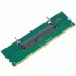 DDR3 Laptop SO DIMM to Desktop DIMM Memory RAM Connector Adapter  green