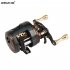 DEUKIO 11 1 Bearings Round Profile Baitcast Reel Light Lure Casting Reel For Stream Trout Fishing Left Right Hand Optional Deep line cup