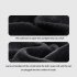 DEZ37 Men Winter Headband Ear Warmer Windproof Double Layer Warm Earmuffs Headwear For Cycling Workout Yoga Running Bicycle Sport DEZ37  gray One size fits all