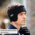 DEZ37 Men Winter Headband Ear Warmer Windproof Double Layer Warm Earmuffs Headwear For Cycling Workout Yoga Running Bicycle Sport DEZ37  gray One size fits all