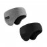 DEZ37 Men Winter Headband Ear Warmer Windproof Double Layer Warm Earmuffs Headwear For Cycling Workout Yoga Running Bicycle Sport DEZ37  gray One size fits all