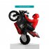 DG 801 1 6  Self Balancing RC Motorcycle 6 axis of gyroscope Stunt Racing Motorcycle Plastic Mini Motorcycle Toy red