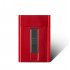 DH9009 Storage Case 20 Slim Cigarette Holder Box with Electric Lighter Rechargeable Flameless Windproof Tungsten Replaceable red DH9009
