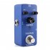 DIG Digital Harmonising Pitch Shift Guitar Effects Pedal Looper Recording Delay Overload Reverberation Guitar Effect Pedal Stompbox blue