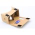 DIY 3D Google Cardboard Glasses to turn you Mobile Phone into Virtual Reality 3D Glasses has NFC support and can be used with Iphone or Adroid