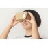 DIY 3D Google Cardboard Glasses to turn you Mobile Phone into Virtual Reality 3D Glasses has NFC support and can be used with Iphone or Adroid