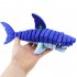 DIY 3D Shark Shape Puzzle Kids Assembly Educational Toy Home Decoration