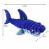 DIY 3D Shark Shape Puzzle Kids Assembly Educational Toy Home Decoration
