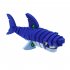 DIY 3D Shark Shape Puzzle Kids Assembly Educational Toy Home Decoration
