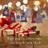 DIY Advent Calendar for Filling Christmas Gift Bags 1 24 Advent Numbers Sticker