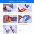 DIY Biplane Glider Foam Powered Flying Plane Rechargeable Electric Aircraft Model Science Educational Toys for Children Random Color