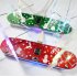 DIY Full Color Changing LED Acrylic 3D Christmas Tree Electronic Learning Kit  Green PCB transparent acrylic