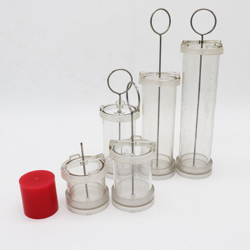 DIY Handmade Candle Cylinder-Shape Wax Mold Scented Candle Making PC Tube Special for Wax Molding