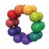 DIY Puzzle Magic Ball Cube Intelligence Ball Novelty Decompression Toys Educational Toys Gifts For Boys Girls As shown