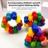 DIY Puzzle Magic Ball Cube Intelligence Ball Novelty Decompression Toys Educational Toys Gifts For Boys Girls As shown
