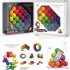 DIY Puzzle Magic Ball Cube Intelligence Ball Novelty Decompression Toys Educational Toys Gifts For Boys Girls As shown