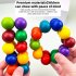 DIY Puzzle Magic Ball Cube Intelligence Ball Novelty Decompression Toys Educational Toys Gifts For Boys Girls As shown