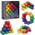 DIY Puzzle Magic Ball Cube Intelligence Ball Novelty Decompression Toys Educational Toys Gifts For Boys Girls As shown