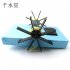 DIY Solar Paddle Boat Scientific Toy Solar Assembly Plastic Ship Puzzle Toy for Teenager Adult Christmas Gift black