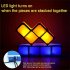 DIY Stackable Night Light  LED Induction Interlocking Desk Lamp 3D Tangram Puzzle Home Decoration Light Gift For Birthday Kids Teens European regulations