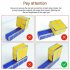 DIY Stackable Night Light  LED Induction Interlocking Desk Lamp 3D Tangram Puzzle Home Decoration Light Gift For Birthday Kids Teens European regulations