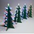 DIY Star Effect 3D LED Decorative Christmas Tree Kit white