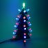 DIY Star Effect 3D LED Decorative Christmas Tree Kit white