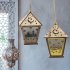 DIY Wooden House with Led Light Pendant Eid Mubarak Ramadan Decoration JM01868