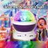 DJ Lights With 9 Colors  USB Interface  Remote Control  Sound Activated Rotating Magic Ball Light  Stage Lighting For KTV  Club  Christmas  Bar starry sky cover