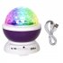 DJ Lights With 9 Colors  USB Interface  Remote Control  Sound Activated Rotating Magic Ball Light  Stage Lighting For KTV  Club  Christmas  Bar starry sky cover