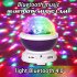 DJ Lights With 9 Colors  USB Interface  Remote Control  Sound Activated Rotating Magic Ball Light  Stage Lighting For KTV  Club  Christmas  Bar starry sky cover