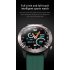 DK60 Smart Watch Bluetooth Call Heart Rate Blood Pressure Music Control Sports Bracelet Green
