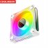 DM1 Cooler Fan ARGB PC CPU Silent Case Luminous Fan 4 72 Inch Cooling PC Fans With Hydraulic Bearing Low Noise Computer RGB Case Fans Optional Wind Direction RG